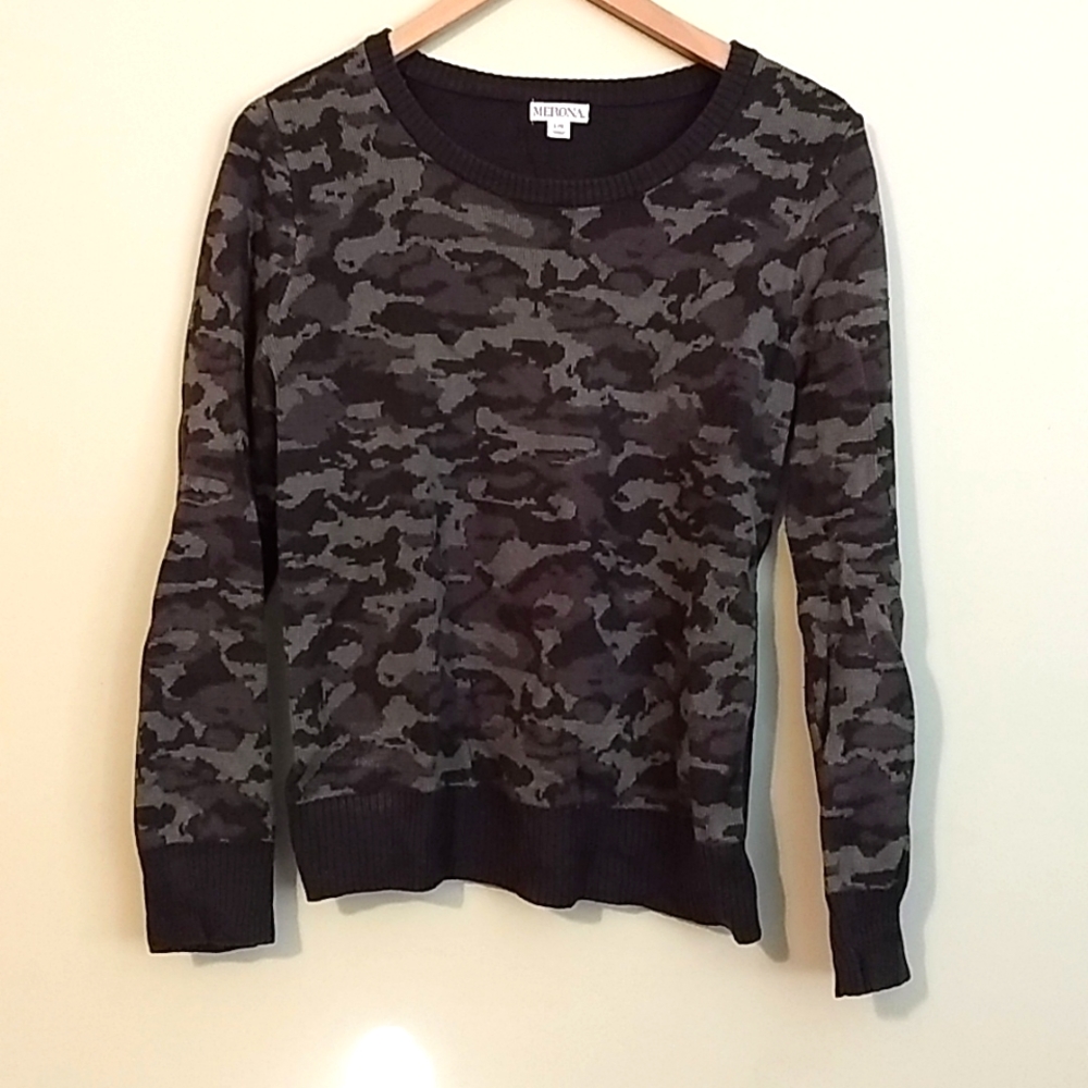 Merona Camo Sweater